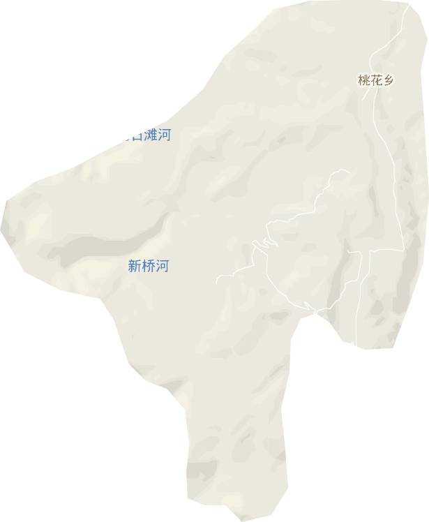 桃花乡电子地图