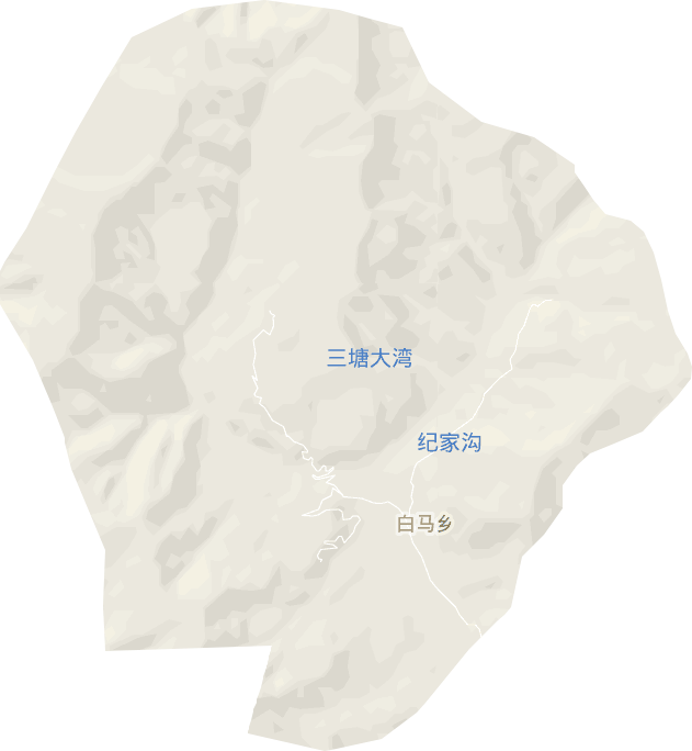 白马乡电子地图