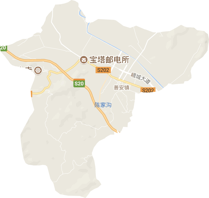 普安镇电子地图