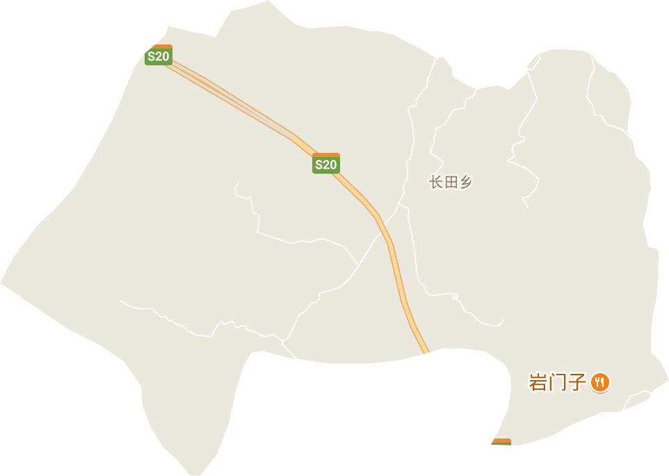 长田乡电子地图