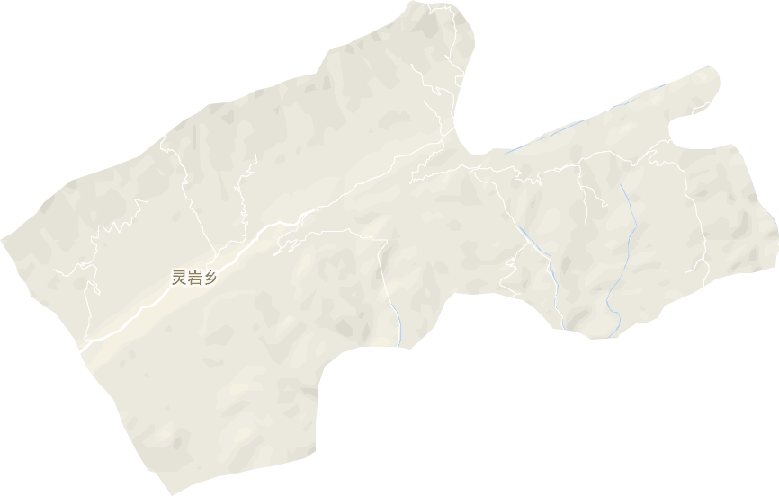 灵岩乡电子地图