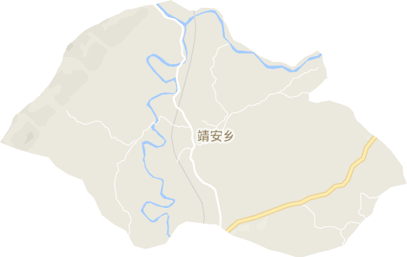 靖安乡电子地图