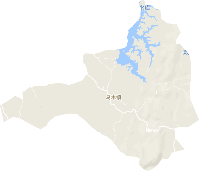 乌木镇电子地图