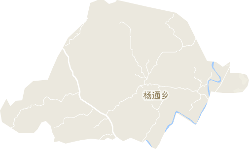 杨通乡电子地图