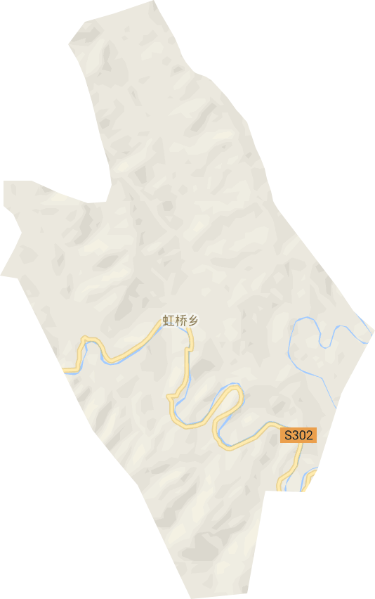 虹桥乡电子地图