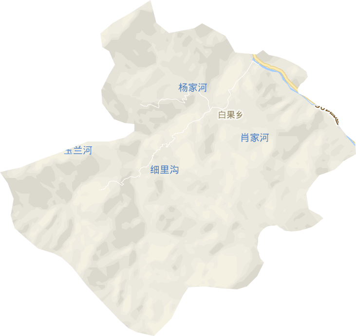 白果乡电子地图