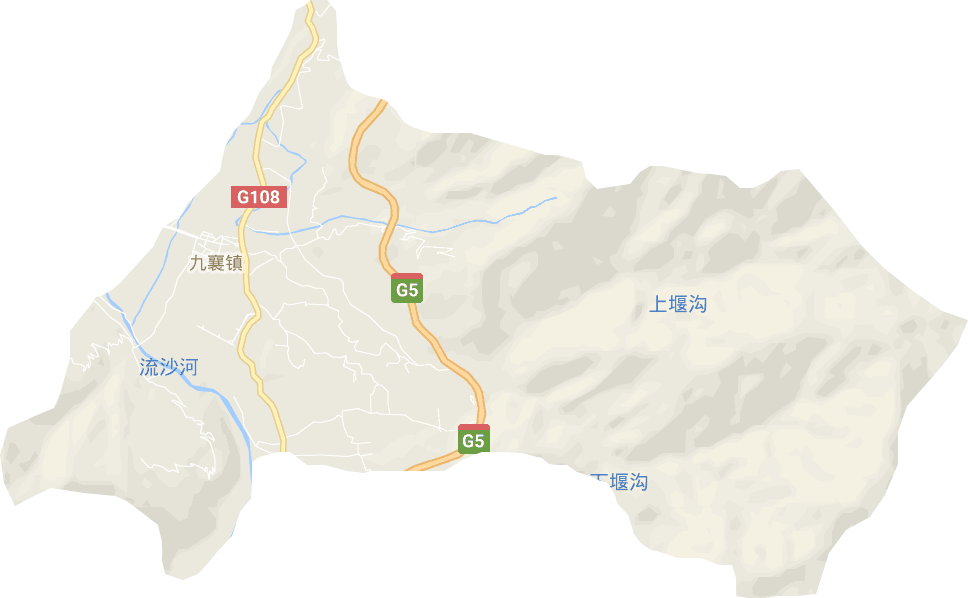 九襄镇电子地图