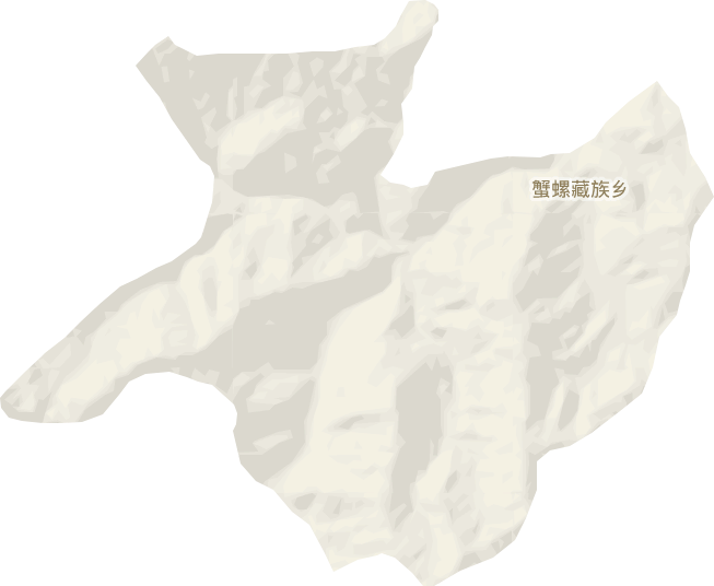 蟹螺藏族乡电子地图