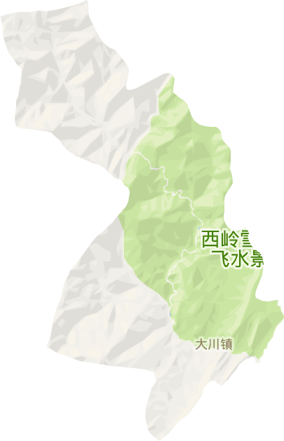 大川镇电子地图