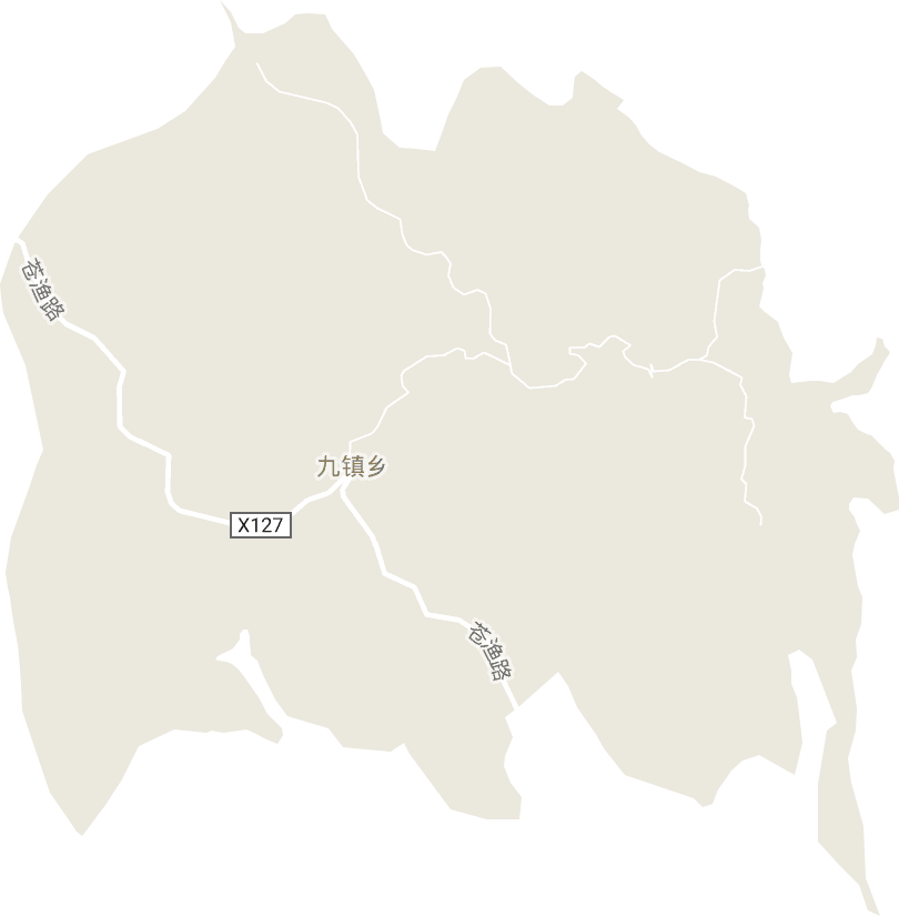 九镇乡电子地图