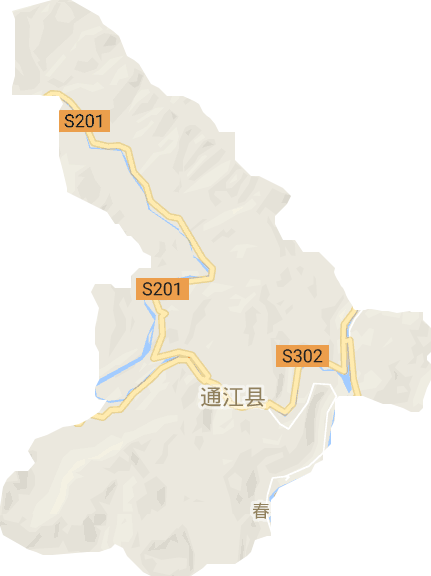 诺江镇电子地图