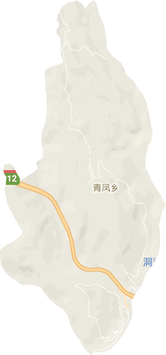 青凤镇电子地图