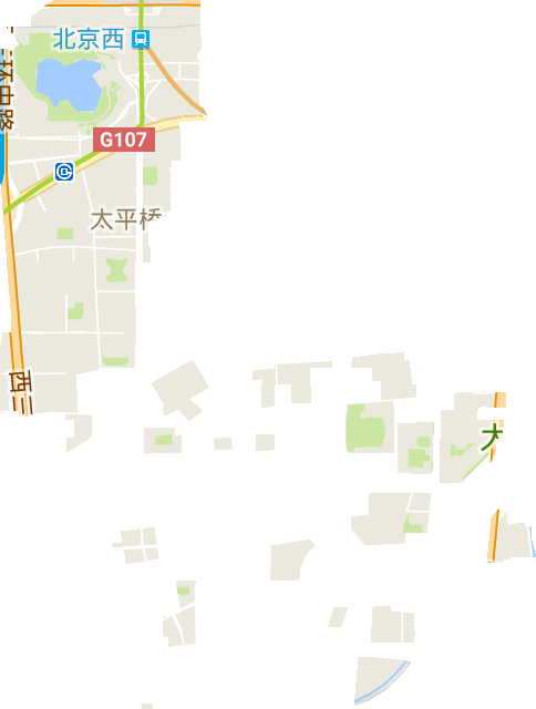 太平桥街道电子地图
