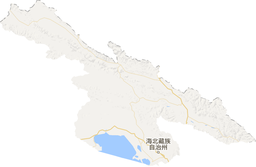 海北藏族自治州电子地图
