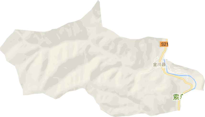 金川镇电子地图