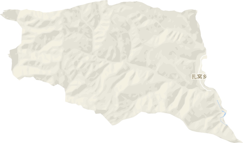 扎窝乡电子地图