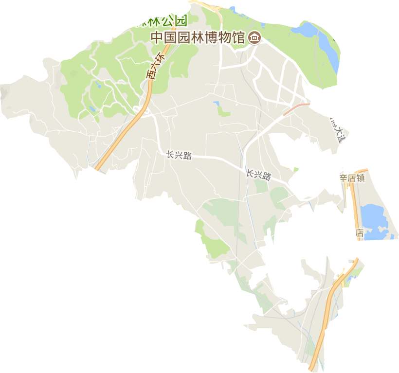 长辛店镇电子地图