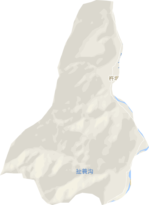 杵坭乡电子地图