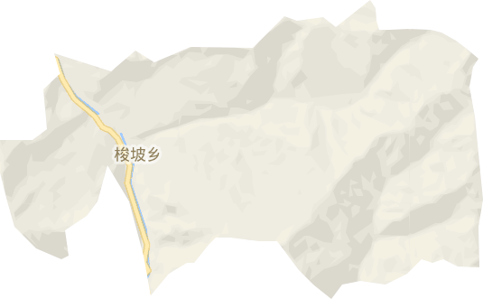 梭坡乡电子地图