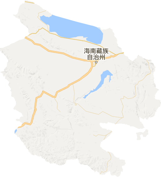 海南藏族自治州电子地图