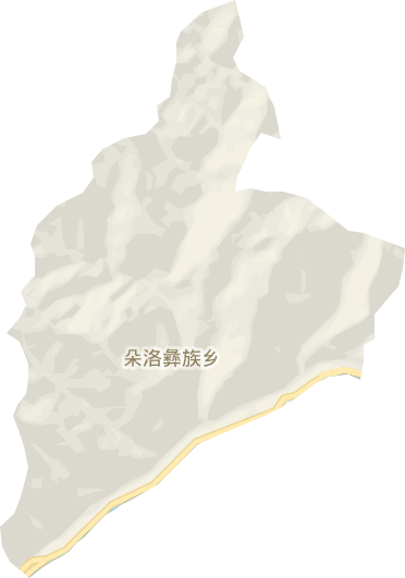 朵洛彝族乡电子地图