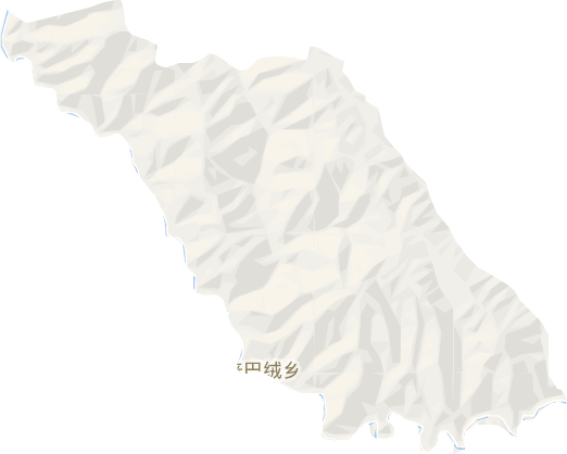 普巴绒乡电子地图