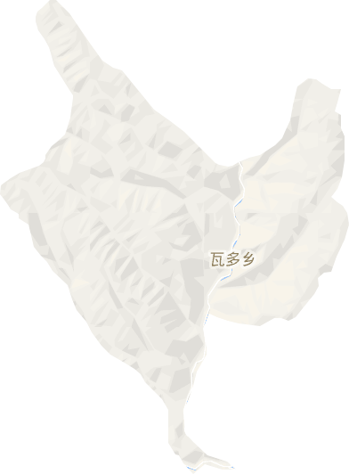 瓦多乡电子地图