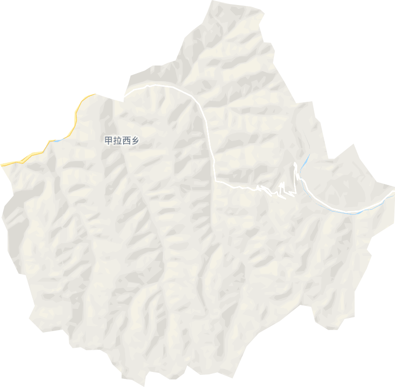 甲拉西乡电子地图