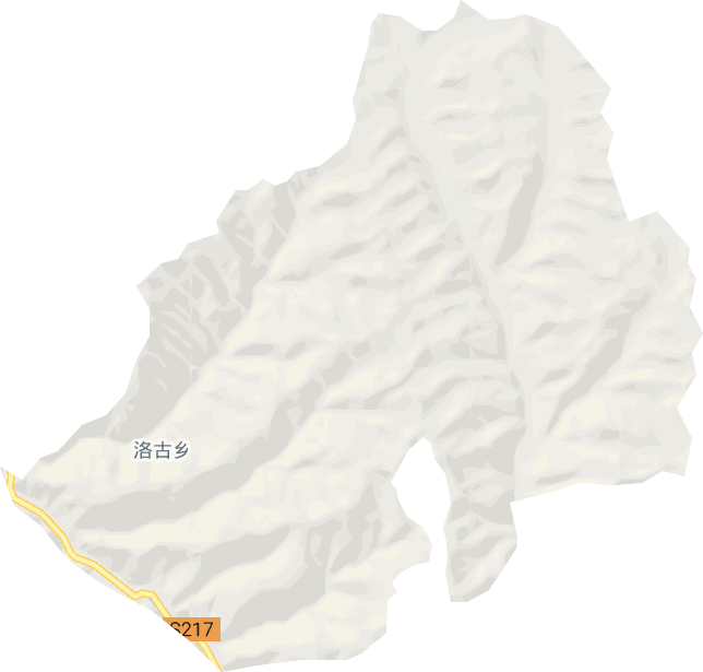 洛古乡电子地图