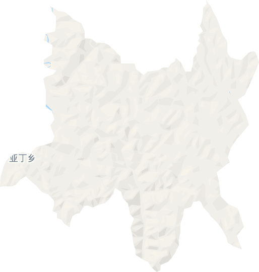 亚丁乡电子地图