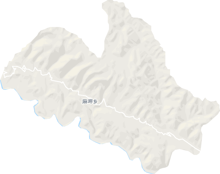 麻呷乡电子地图