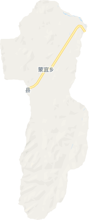 蒙宜乡电子地图