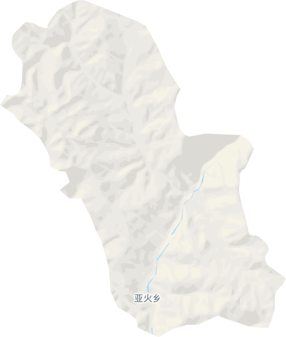 亚火乡电子地图
