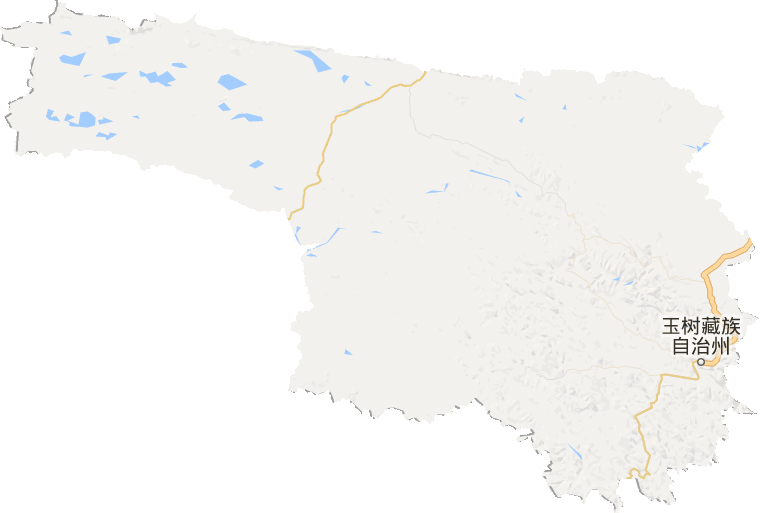 玉树藏族自治州电子地图