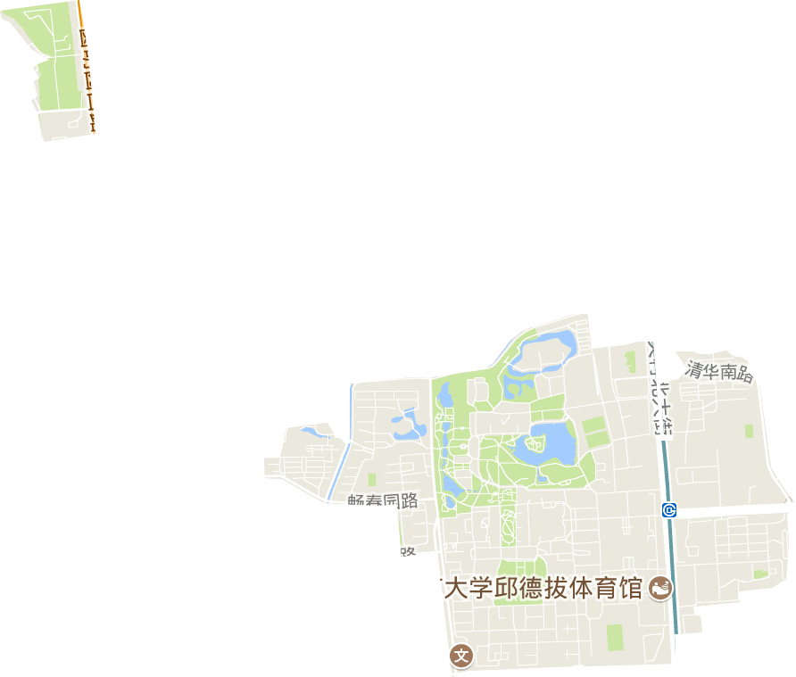 燕园街道电子地图