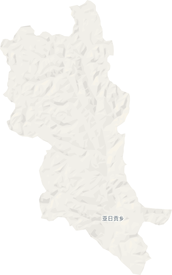 亚日贡乡电子地图