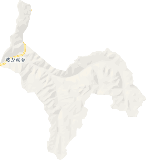 波戈溪乡电子地图