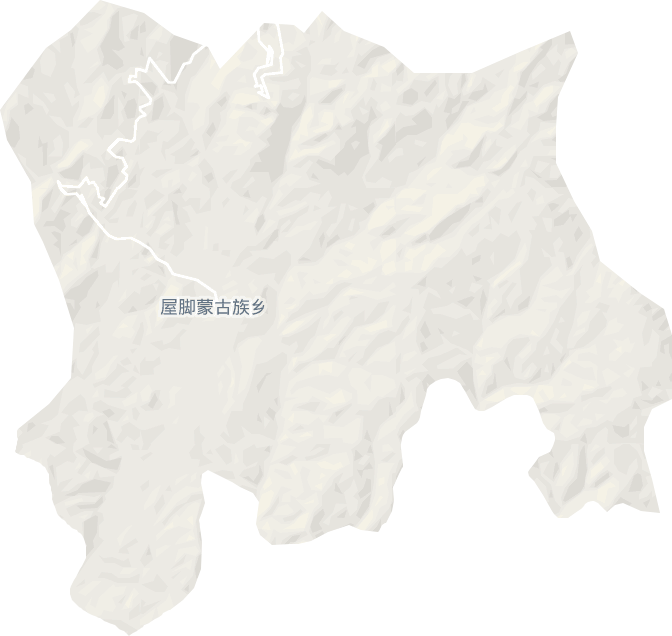 屋脚蒙古族乡电子地图