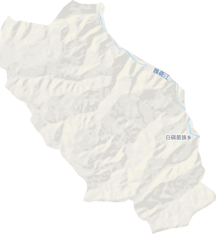 白碉苗族乡电子地图