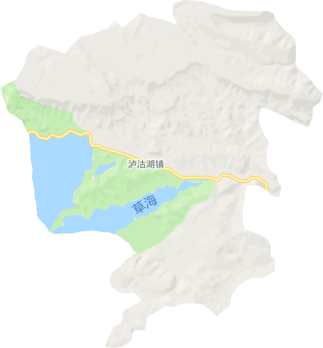 泸沽湖镇电子地图