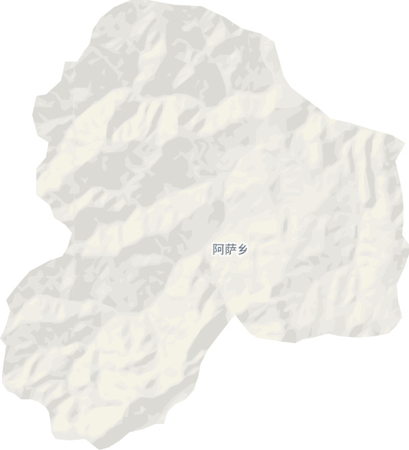 阿萨乡电子地图