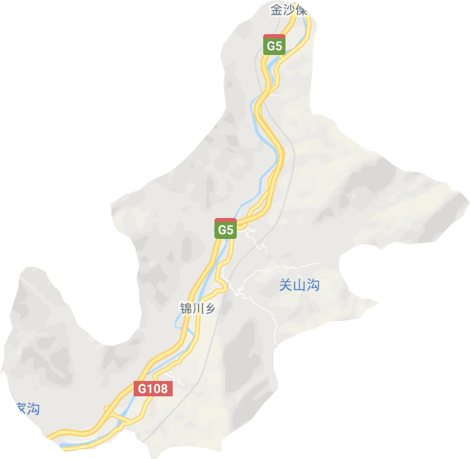 锦川乡电子地图