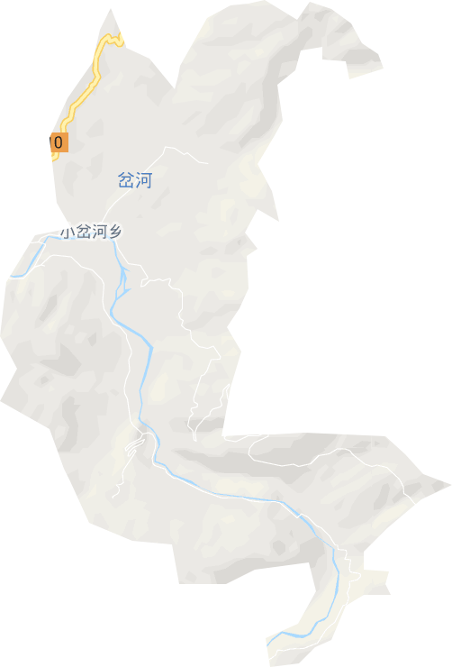 小岔河乡电子地图