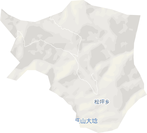 松坪乡电子地图