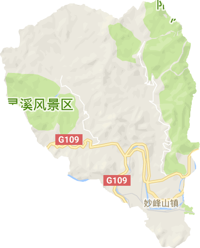妙峰山镇电子地图