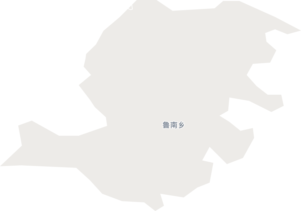 鲁南乡电子地图