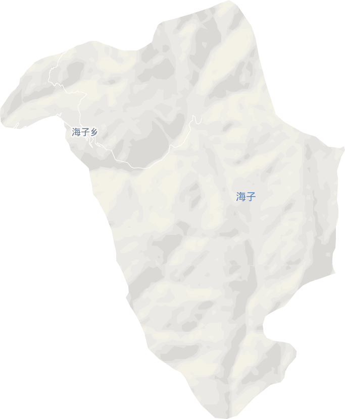 海子乡电子地图