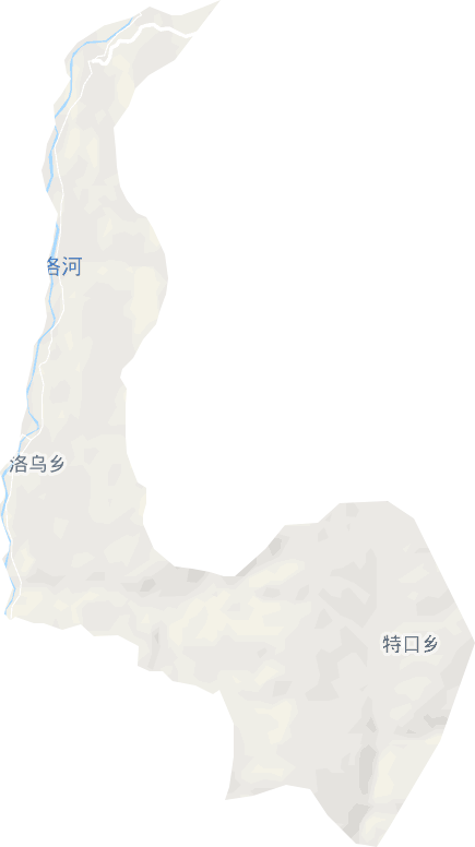 洛乌乡电子地图