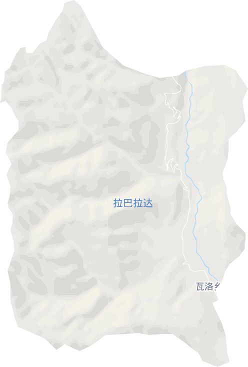 瓦洛乡电子地图