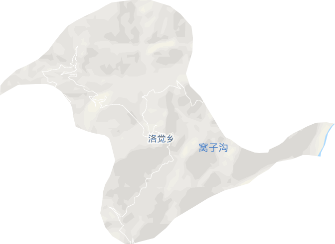 洛觉乡电子地图